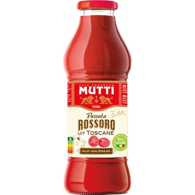 Mutti Passata rossoro gezeefde tomaten