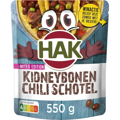 Hak Kidneybonen chilischotel