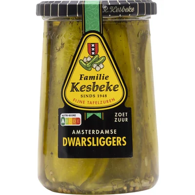 Kesbeke Amsterdamse dwarsliggers zoet zuur