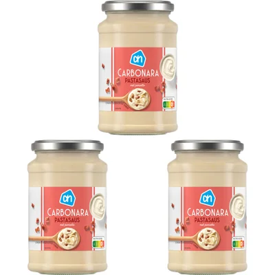 AH Pastasaus carbonara 3-pack