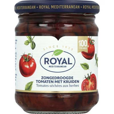 Royal Zongedroogde tomaten met kruiden