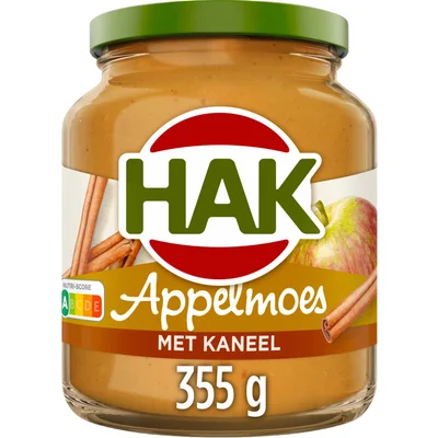 Hak Appelmoes met kaneel