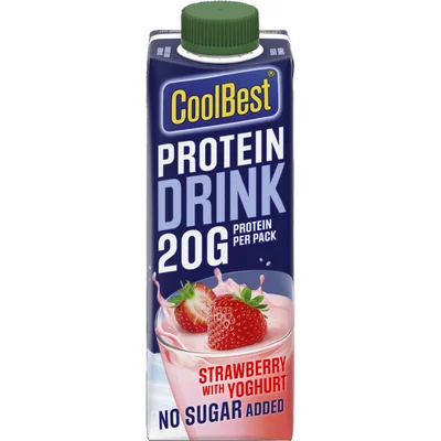 CoolBest Protein drink strawberry