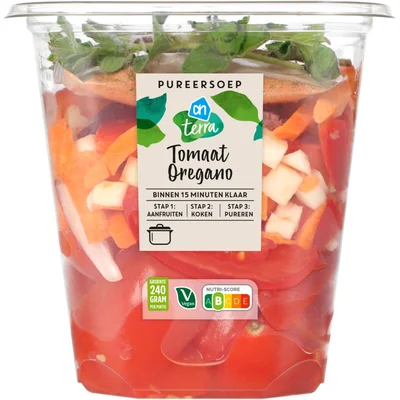 AH Terra Verse pureersoep tomaat oregano