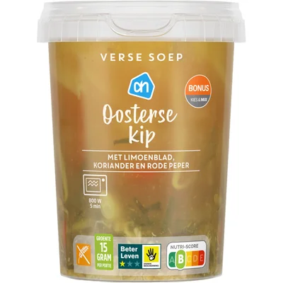 AH Verse soep Oosterse kip