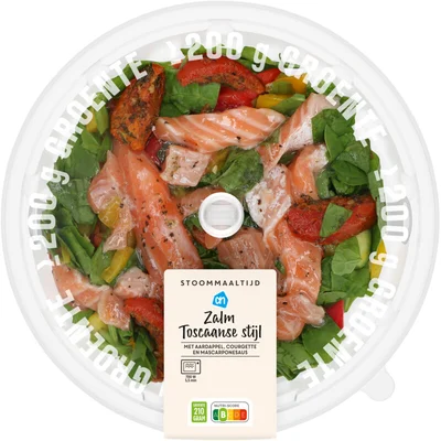 AH Stoommaaltijd zalm Toscaanse stijl