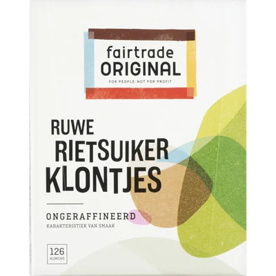 Fairtrade Original Rietsuikerklontjes