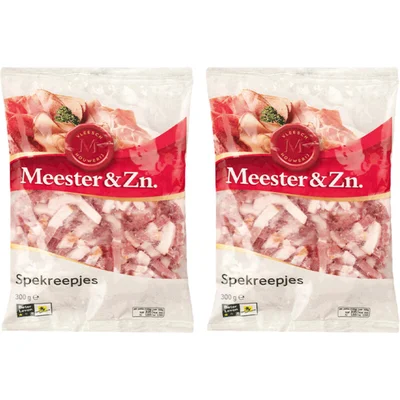 AH Gerookte spekreepjes 2-pack