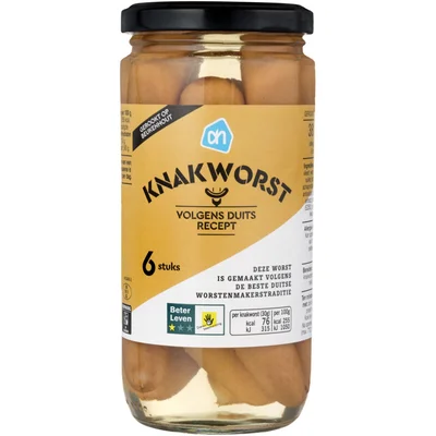 AH Duitse knakworst