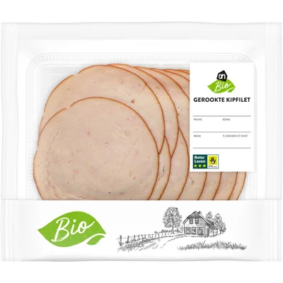 AH Biologisch Gerookte kipfilet