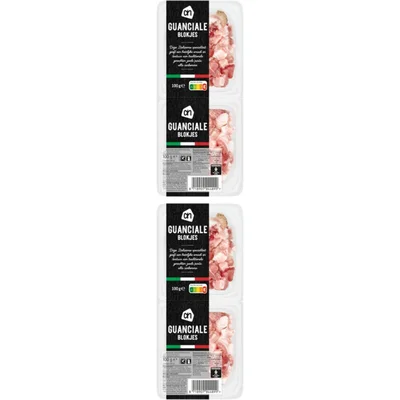 AH Guanciale blokjes 2-pack