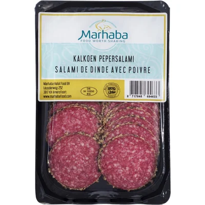 Marhaba Kalkoen pepersalami