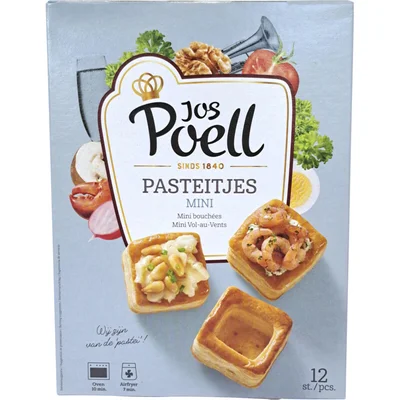 Jos Poell Mini pasteitjes
