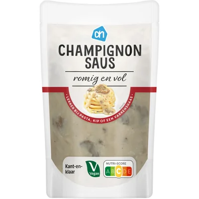 AH Champignon saus romig en vol
