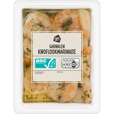 AH Garnalen knoflookmarinade