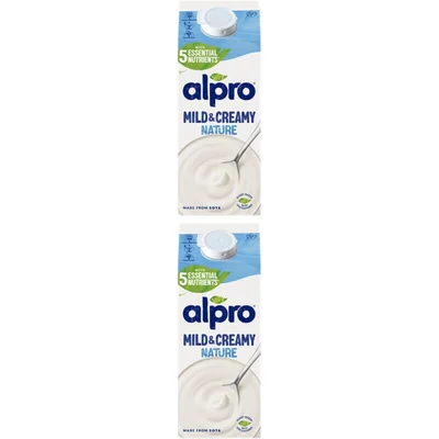 Alpro Mild & creamy naturel 2-pack