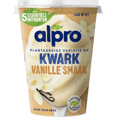 Alpro Plantaardige variatie op kwark vanille