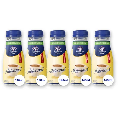 Friesche Vlag Halvamel 5-pack140ml