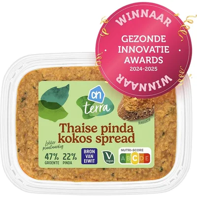 AH Terra Plantaardige Thaise pinda kokos spread