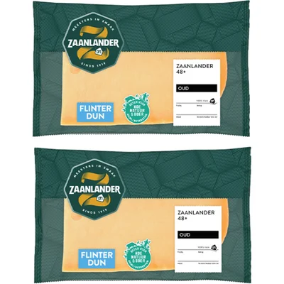AH Zaanlander Oud 48+ plakken flinterdun 2-pack