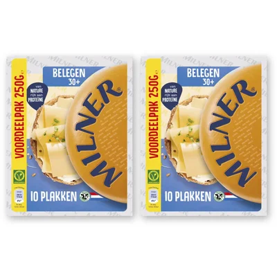 Milner Belegen 30+ plakken voordeelpak 2-pack
