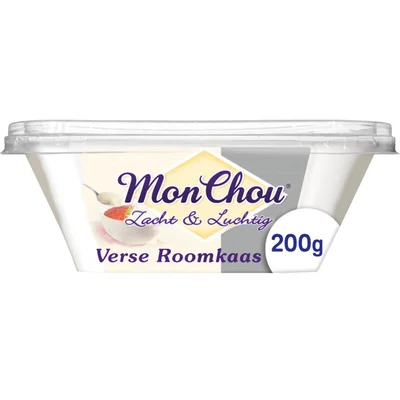 MonChou Zacht & luchtig verse roomkaas