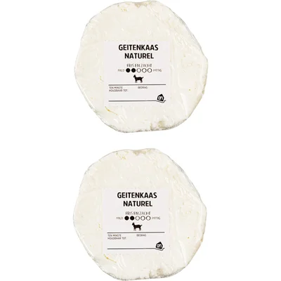 AH Geitenkaas naturel 50+ 2-pack