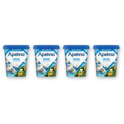 Arla Apetina white cheese in brine 40% 4-pack