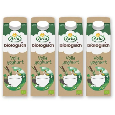 Arla Biologisch volle yoghurt 4-pack