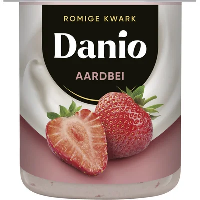Danio Romige kwark aardbei