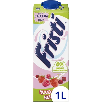 Fristi Rood fruitsmaak 0% suiker toegevoegd
