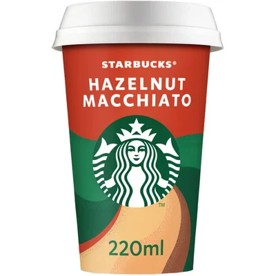 Starbucks Hazelnut macchiato ijskoffie
