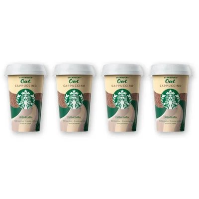 Starbucks Oat cappu plantaardige ijskoffie 4-pack