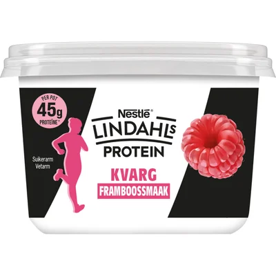 Lindahls Protein kvarg framboossmaak