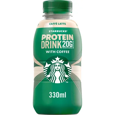 Starbucks Protein drink caffe latte coffee