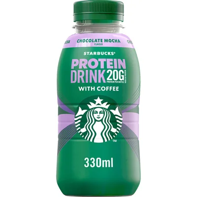Starbucks Protein drink chocolate mocha coffee