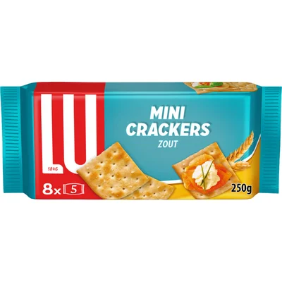 LU Mini crackers zout