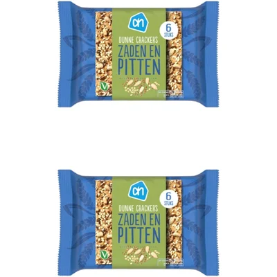 AH Dunne crackers zaden en pitten 2-pack