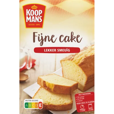 Koopmans Mix voor fijne cake