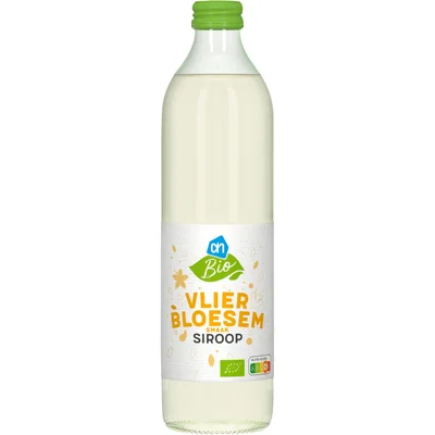 AH Biologisch Vlierbloesem siroop