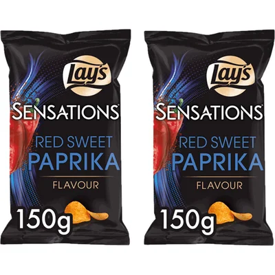 Lay's Sensations Red Sweet Paprika 2-pack