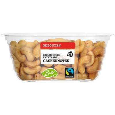 AH Biologisch Cashewnoten gezouten