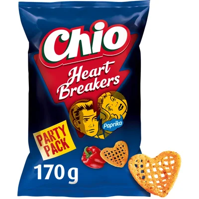 Chio Heartbreakers Paprika Partypack