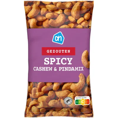 AH Spicy cashew & pindamix gezouten