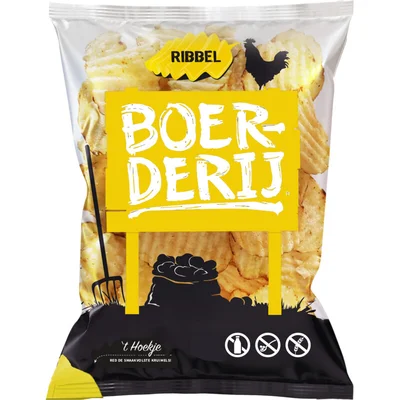 Boerderij Chips ribbel