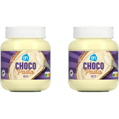 AH Chocoladepasta wit 2-pack
