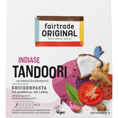 Fairtrade Original Kruidenpasta Indiase tandoori