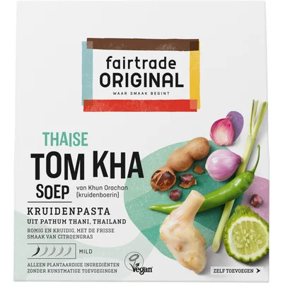 Fairtrade Original Kruidenpasta voor Thaise tom kha soep