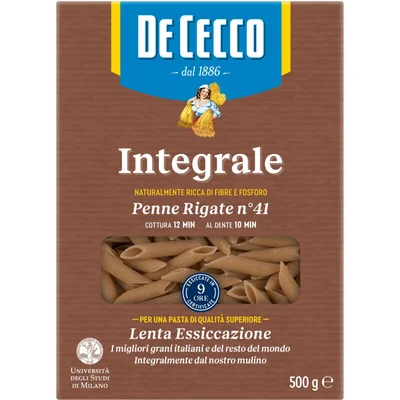 De Cecco Penne Rigate Integrale