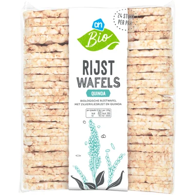 AH Biologisch Rijstwafels quinoa